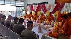 พิธีทำบุญวันตำรวจ ณ. สถานีตำรวจน้ำศรีราชา