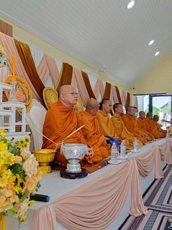 พิธีทำบุญThe Zleep Apartment Bowin เดอะ สลีป อพาร์ตเมนต์ บ่อวิน